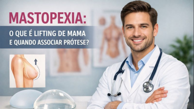 Mastopexia: O que é lifting de mama e quando associar prótese? Dr. Haeckel Cabral explica o que é a mastopexia, quando o lifting de mama é indicado e em quais casos associar prótese.