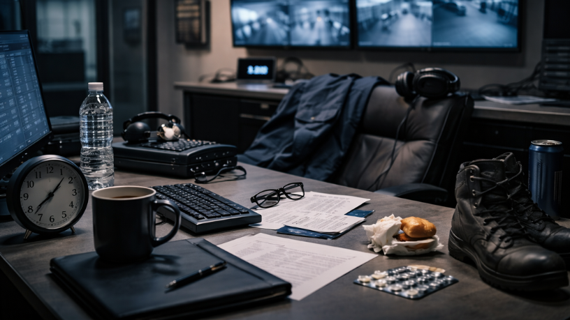 Fadiga operacional e desempenho em segurança institucional avaliados por Ernesto Kenji Igarashi.