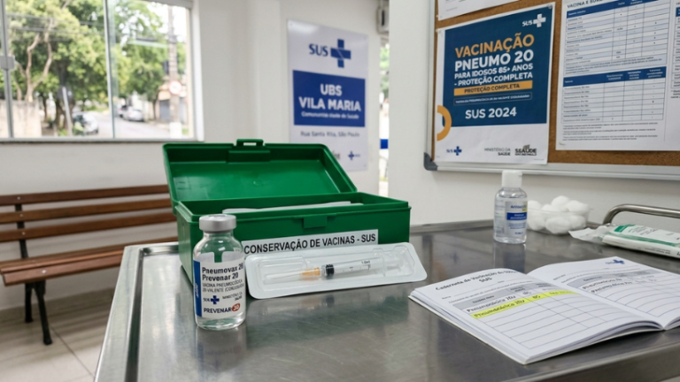 Pneumo 20 no SUS para pessoas com 85 anos: o que muda para médicos e pacientes Pneumo 20 no SUS para pessoas com 85 anos: o que muda para médicos e pacientes